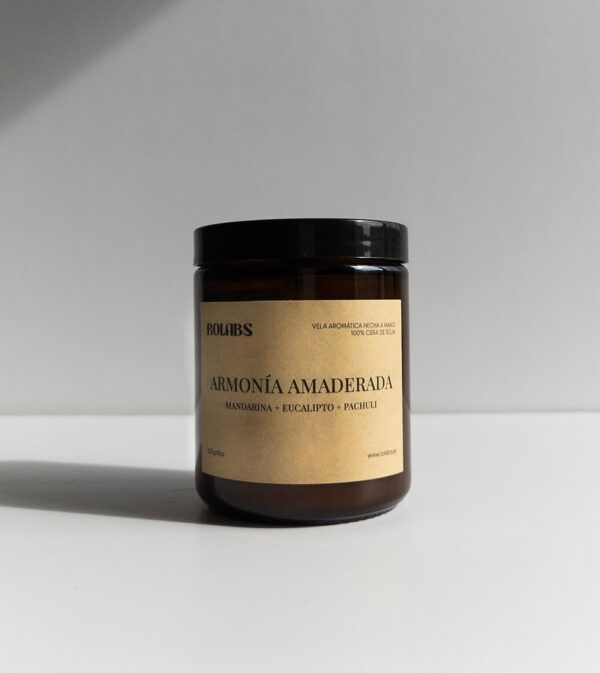 Vela Aromática | Armonía Amaderada